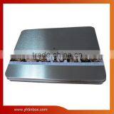 Silver Cookie Tin Box thumbnail-1