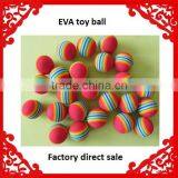 Rainbow Foam Ball Multi Color Eva Foam Ball Christmas Foam Ball