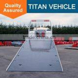 Wrecker Tow Truck , Flat Road Removal Truck Wrecker , Breakdown Recovery Truck Vehicle With 5 Tons Crane thumbnail-3