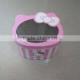 Irregular Shape With Window Hello Kitty Tin Box