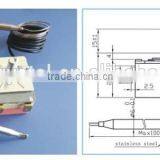 High Quality Capillary Thermostats 250V/16A With CE Capillary Thermostat,Thermostat Bimetal Thermostat Oil Water Heater Liquid E thumbnail-2