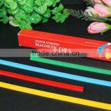 Colorful magnet strip for office, whiteboard, frige, freezer, school. Wholesale magnet strips cheap sale!