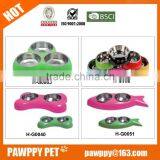 Pet Bowls Stainless Steel Dog Feeder Stand thumbnail-3