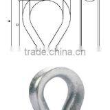 China Manufacture Wire Rope K-3 Thimble thumbnail-5