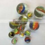 Higher Transparent Three Colour Marbles thumbnail-1