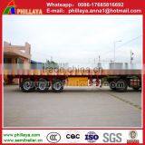 3 Axle 40ft Container 60Ton Flatbed Trailer Price With Mechanical Suspension thumbnail-2