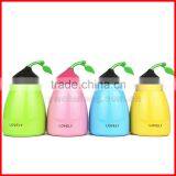 Portable Vacuum Thermo Student Water Bottle Stainless Steel Cute Chocolate Calabash Bottle