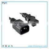 CPU/PDU C13 to C14 Power Cord - Black Cable thumbnail-1