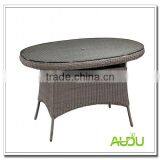 Audu Luxury Dining Table,180cm Oval Large Round Wicker Dining Table thumbnail-1