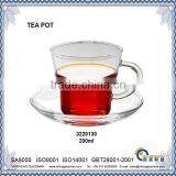 Hot Sale Fancy Borosilicate Glass Tea Pot TC130 thumbnail-1