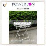 Power Coated Anti-White KD Metal Round Coffee Table thumbnail-3