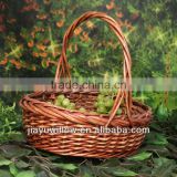 2014 exquisite fruit basket with handle with handmade wholesale