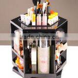 Tabletop Rotating Cosmetic Organizer Storage /Makeup Display Box Holds Up 200 Pieces thumbnail-2