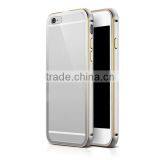 4.7-inch Mobile Phone Bumper & Transparent Rear Plate Back Cover for IPhone6 thumbnail-1