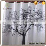 Big Tree Patterns Waterproof Polyester Shower Curtains thumbnail-6