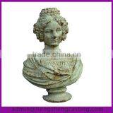 White Antique Cast Iron Statue thumbnail-1