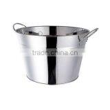 0.35mm Staintess Steel Home Enamelware Ice Tray Cooler thumbnail-1