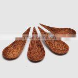 Natural Coconut Wood Spoon, Coco Wood Ladle, Coco Wood Condiment Spoon thumbnail-4