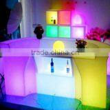 Shenzhen Modern Welcoming Reception Bar Counter With Inbuilt LED Lights thumbnail-2