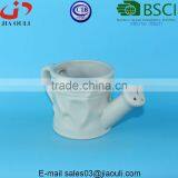 Decorative Water Jugs Matt Glazed Ceramic Watering Pot for Flowers thumbnail-6