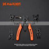 Professional 5PCS Chrome Vanadium Circlip Plier Set thumbnail-2
