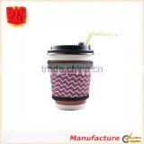 Hot Selling Design Neoprene Insulated Coffee Cup Sleeves 12pc Mixed Color Cup Sleeves thumbnail-5