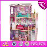 New Style 14 Furniture Pieces Children Luxury Wooden Toy Dream Cottages W06A225 thumbnail-6