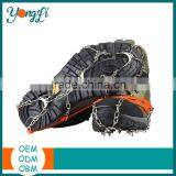 China Shoes Factory Rubber 18 Teeth Universal Anti Slip Ice Cleats Crampon thumbnail-2