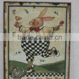 HOT SALE 8''x10-3/4'' ART WALL PLAQUE RUSTY GARDEN DECORATION thumbnail-2