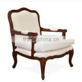Arm Chair Sofa Argentina Walnut Mahogany Wood Furniture thumbnail-1