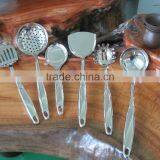 classical &Top end quality 18/8 mirror polish utensil set for kitchen