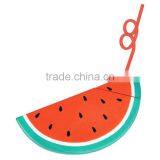 UCHOME Fancy Fruit Shape PP Drinking Water Bottle With Straw thumbnail-2