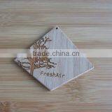Custom Fashion Design Bamboo Garment Hang Tag Laser Engraved thumbnail-5