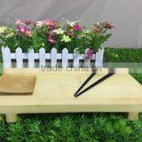 New Arrival Natural Bamboo Square Sushi Table