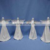 White Angel Decorations Porcelain Holiday Decorations thumbnail-4