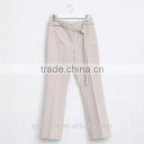 2017 New Fashion Women Wide Leg Pants White High Waist Trousers thumbnail-5