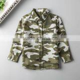 Weekday Clothing Wholesale 100% Cotton Printed Casual Camouflage Shirts Boys thumbnail-3
