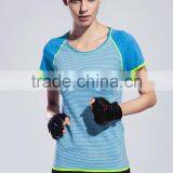 Outdoor Fashion Stripes Running t Shirt thumbnail-2