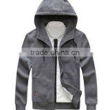 Good Quality Good Sale Good Price Professional Wholesale Custom Plain Zipper Pocket Hoody thumbnail-2