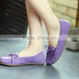 Zm50262b Europe Bowknot Tassel Lady Shoes Low Cut Women Single Shoe thumbnail-4