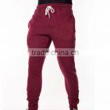2017 Wholesale Custom Sports Wear Pants Slim Fit Jogger Skinny Sweatpants Jogger Pants Men thumbnail-3