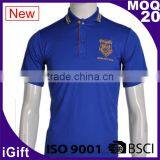 Fashion Fashion Blue School Boys Long Sleeves Polo Shirts thumbnail-6