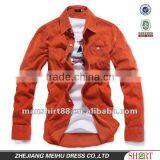 2016 Superbly Multicolor Men Corduroy Casual Shirt thumbnail-1