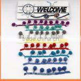 Stock Colorful Women's Girl's Apparel Accessories Pom Pom Ball Trimming thumbnail-1