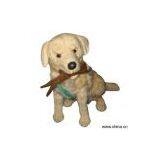 Sell Sitting Dog With Branch thumbnail-1
