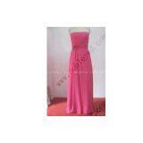 JA036 Bridesmaid Dress // Pink Bridesmaid Dress //strapless Bridesmaid Dress thumbnail-1