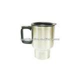 Travel Mugs 14oz Sublimation Coated Mug Silver/White color optional