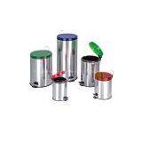 Stainless Steel Pedaling Garbage Can thumbnail-3