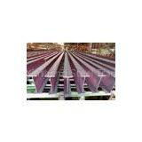 Blue / Green Galvanized Steel H Beam , H Shaped Steel Structure Column Beam AISI / ASTM SS400 thumbnail-1