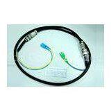 Waterproof IP68 Fiber Optic Patch Cord FTTX With Nickel Plated Copper
